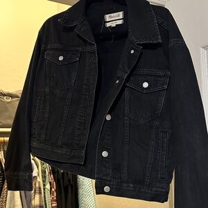 Madewell Black Jean Jacket